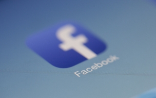 stock photography showing the Facebook icon | image credits: Pexels