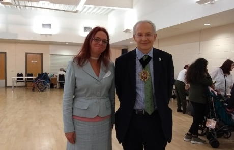 Carers Week Information Event - Emma and Lord Mayor Eddy Newman