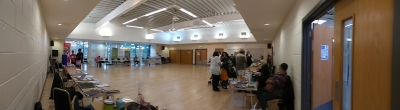 Carers Week Information Event - day so far - panorama -