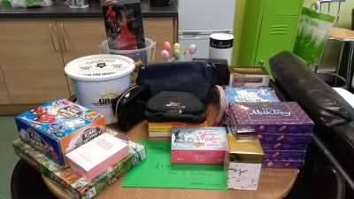 Carers Week tombola prizes