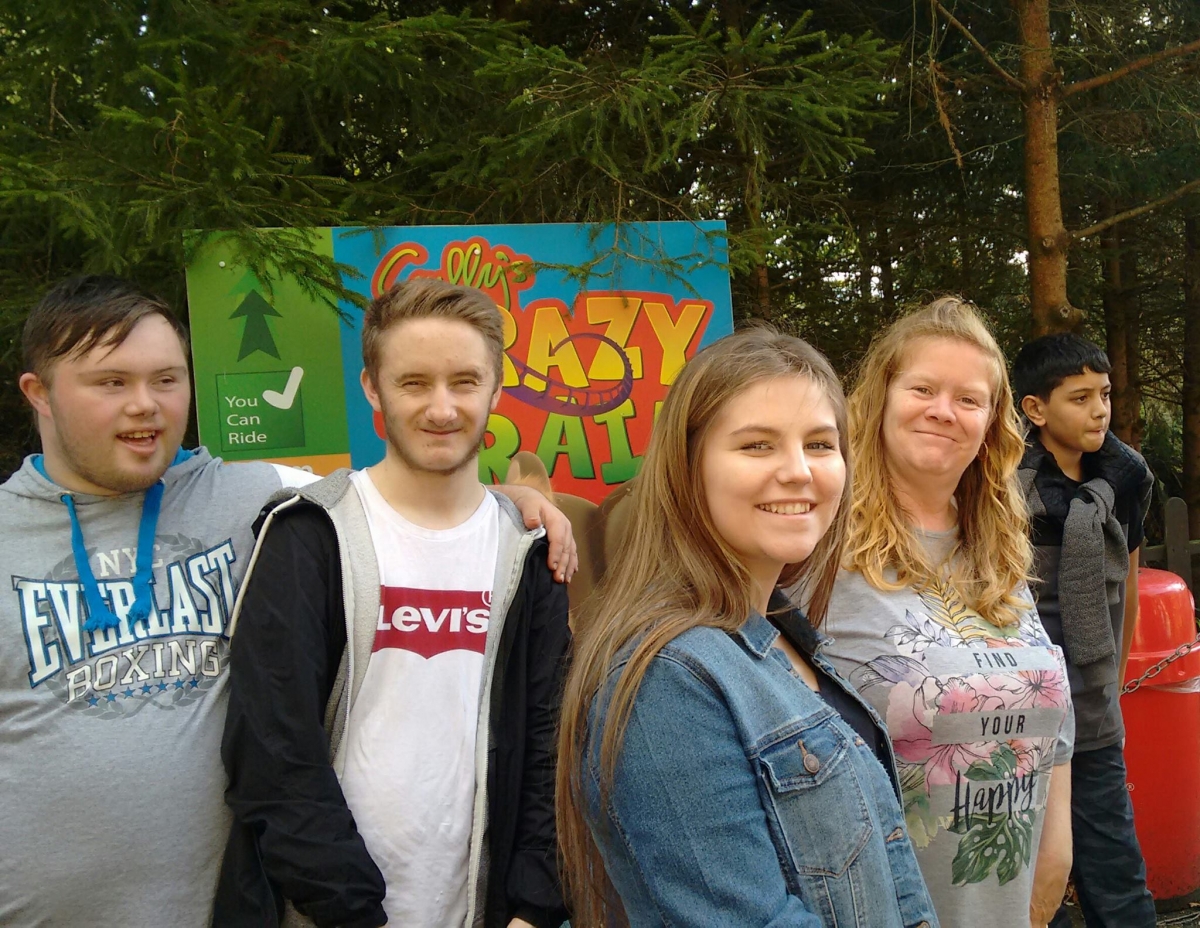 Happy young adults | Day Out at Gulliver's World Warrington