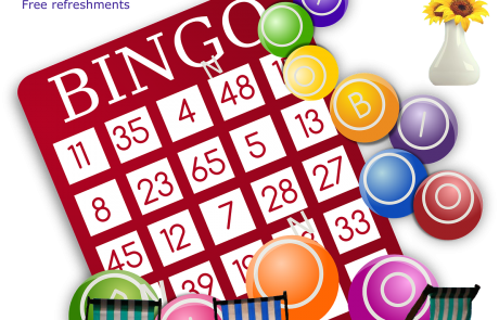 Lifted Carers' Summer Bingo 2018 poster | original images from pixabay.com