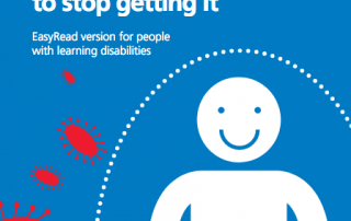 Screenshot of "All about flu and how to stop getting it" leaflet for people with learning disabilities
