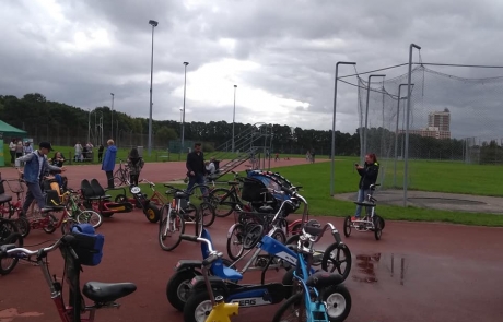 different bicycles, tricycles and quads at Simply Cycling Wythenshawe