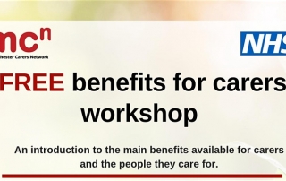 "FREE benefits for carers workshop" | photo credit: Manchester Carers Network