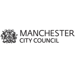 Manchester City Council's logo, centred in a 300x300 white background